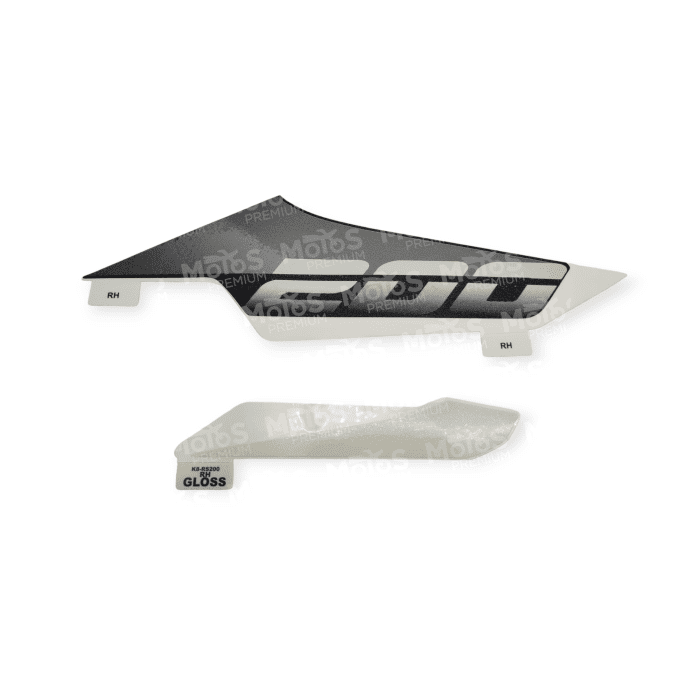 Juego De Calcomanía Para Faro Gray Bajaj Original Pulsar 200 - Imagen 3