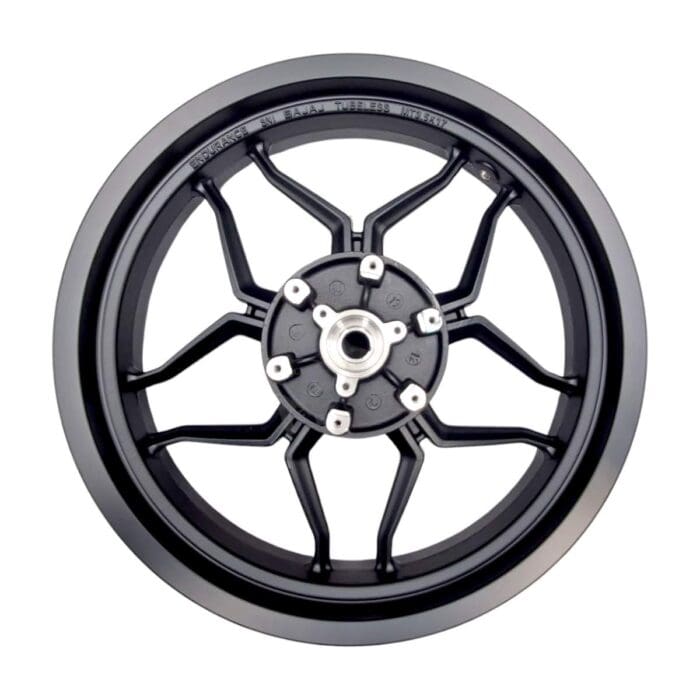 Rin Trasero Negro Bajaj Pulsar Ns 200 Rs200 As 200 Original - Imagen 4