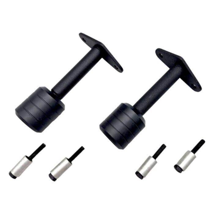 Slider Sin Burrera Dominar 400 Mach Negro Motodrive Original - Imagen 3