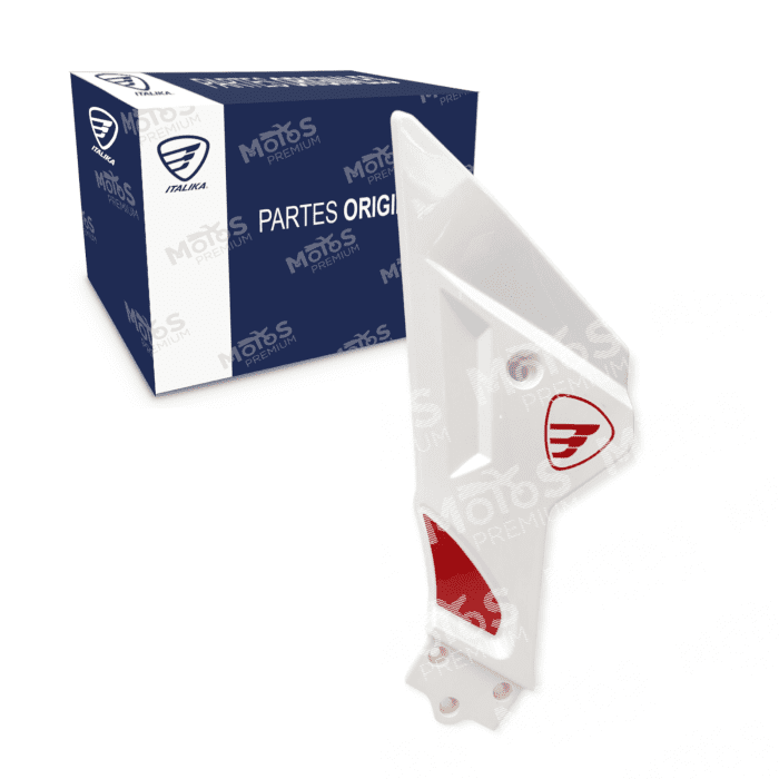 Cubierta De Spoiler Izquierdo Blanco Rojo Vortx200