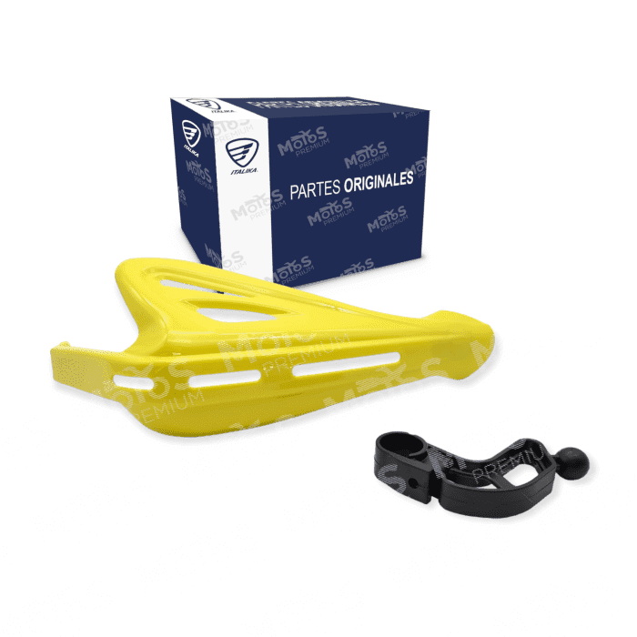 Protector De Puño Derecho Amarillo Italika Dm200 Original