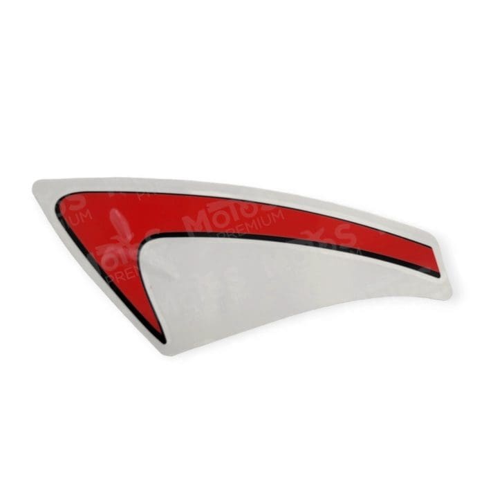 Sticker Superior Izq Tanque Rojo Tornado 250 Original - Imagen 2