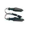 DIRECCIONAL LED SECUENCIAL TIPO FLECHA AMAR-BLANCO UNIVERSAL - Imagen 2