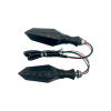 DIRECCIONAL LED SECUENCIAL TIPO FLECHA AMAR-BLANCO UNIVERSAL - Imagen 3