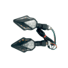 DIRECCIONAL LED SECUENCIAL TIPO DIAMANTE AMAR-ROJO UNIVERSAL - Imagen 2