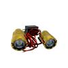FARO AUXILIAR 1 LED TIPO BARRIL DELANTERO O TRASERO ESTROBO AMARILLO - Imagen 3