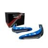 PROTECTOR DE PUÑOS AZUL CON LUZ LED SECUENCIAL AMARILLA