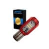 FOCO FARO DELAN LED BA20D ROJO LED