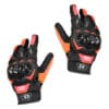 GUANTES VEL R7 RACING M NARANJA R7-2 TOUCH - Imagen 2