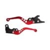 JUEGO MANIJAS DECORATIVAS ALUMINIO IR8054 YAMAHA R3MT03 ROJO - Imagen 2