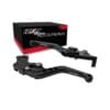 JUEGO MANIJAS DECORATIVAS ALUMINIO IR8071 BAJAJ PULSAR200 NEG