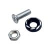 TORNILLO PLANO DECORATIVOS NEGRO UNIVERSAL - Imagen 2