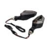 Direccional Led Secuencial Tipo Aleta Amar-blanco Universal - Imagen 4
