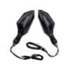 Direccional Led Secuencial Tipo Aleta Amar-blanco Universal - Imagen 3