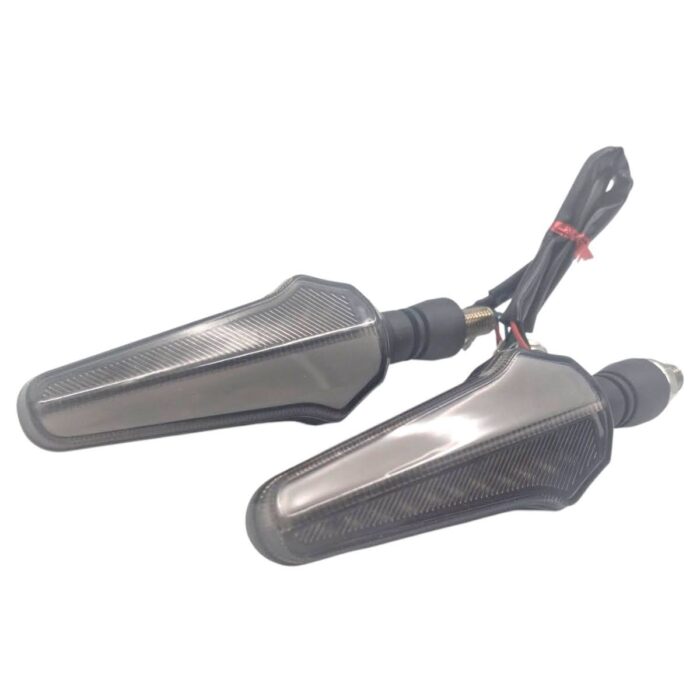 Direccional Led Secuencial Tipo Rayas Amar-rojo Universal - Imagen 4