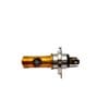 Foco Faro Led H4 C/lupa 2 Colores Blanco/Amarillo Carcasa Dorada - Imagen 3