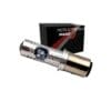 Foco Faro Led Media Vuelta C/lupa Blanc/amar Carcasa Plata