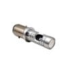 Foco Faro Led Media Vuelta C/lupa Blanc/amar Carcasa Plata - Imagen 3