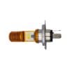Foco De Faro Led H4 2 Colores Blanco Amarillo Carcasa Dorada - Imagen 2