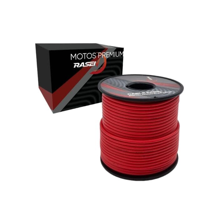 Cable Rojo Para Instalacion Electrica Universal Rollo/30mts