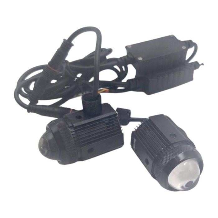 Faro Led Tipo Bala Penetracion Luz Blanca Y Amarilla - Imagen 4
