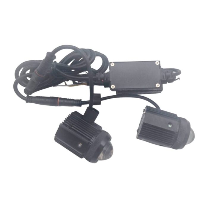 Faro Led Tipo Bala Penetracion Luz Blanca Y Amarilla - Imagen 3