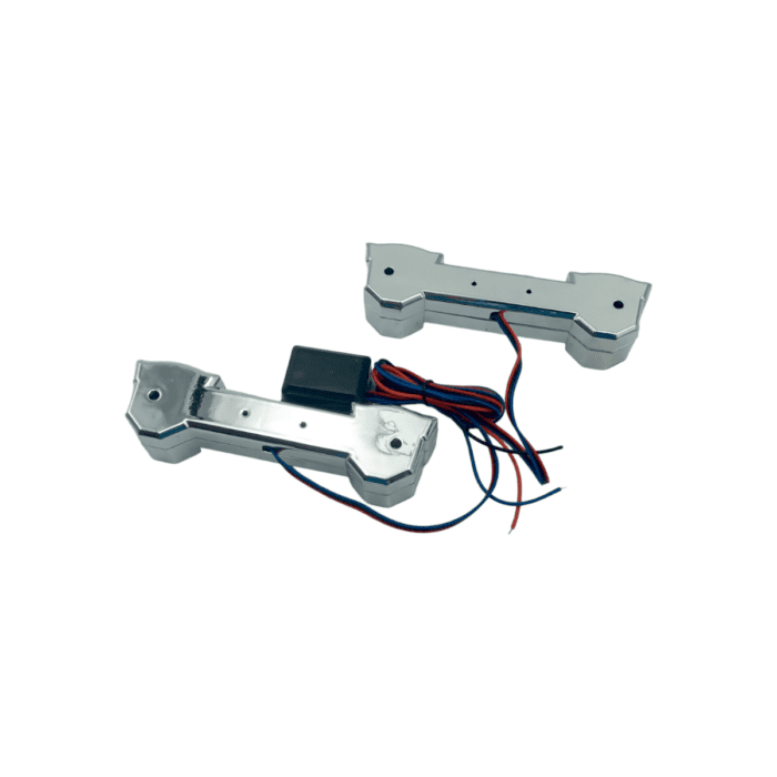 Barra Led Decorativa Tipo Transformers Luz Estrobo Blanco - Imagen 3