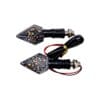 DIRECCIONAL LED TIPO ROMBO AMARILLO UNIVERSAL - Imagen 2