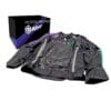 CHAMARRA CON PROTECCIONES JOKER NEGRO