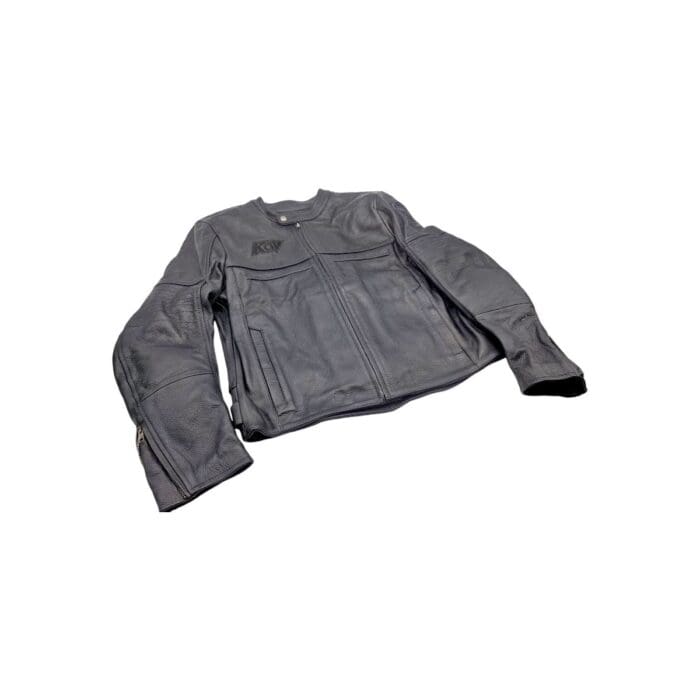 CHAMARRA PIEL CON PROTECCIONES V1 NEGRA TALLA L KOV - Imagen 4