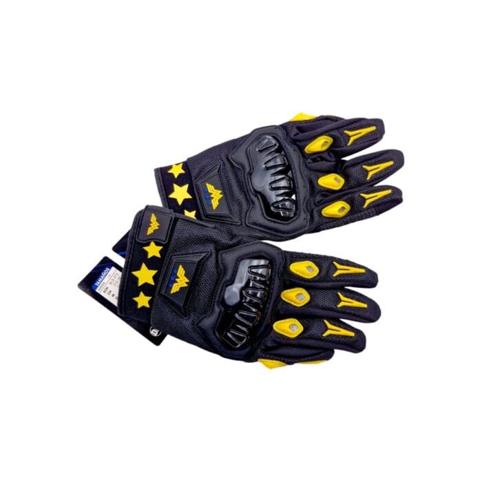 Dc Guante Delta Wonder Woman Negro/amarillo L Kov Original - Imagen 2