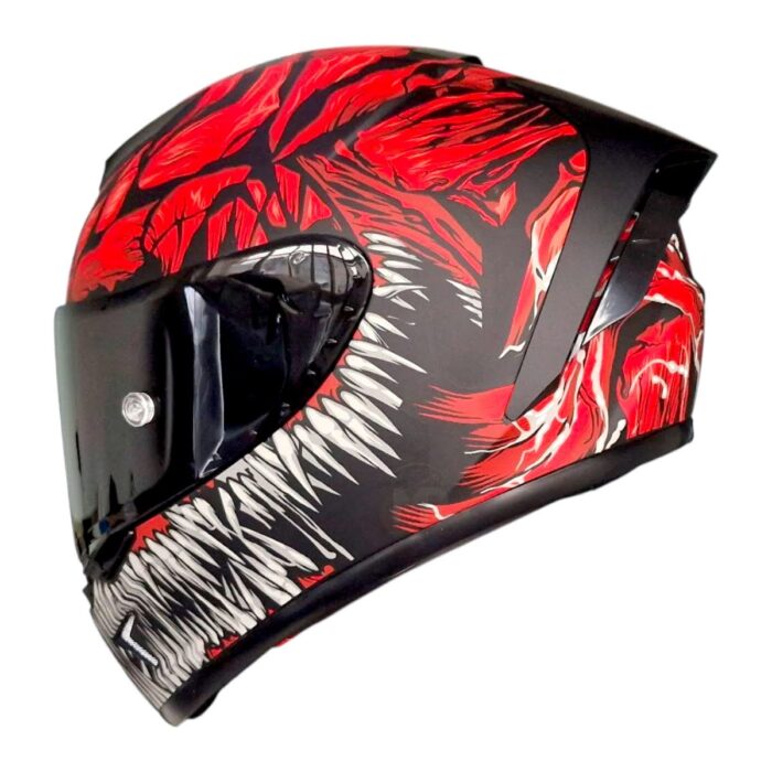 CASCO AIRCUT CARNIVOR ROJO KOV - Imagen 11