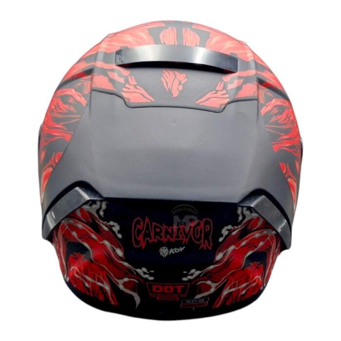 CASCO AIRCUT CARNIVOR ROJO KOV - Imagen 7