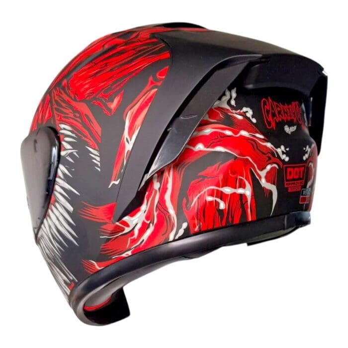 CASCO AIRCUT CARNIVOR ROJO KOV - Imagen 8