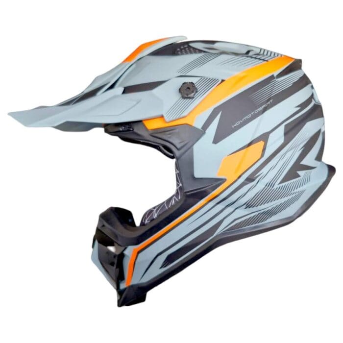 CASCO CROSS X4-GO VERDE KOV - Imagen 2
