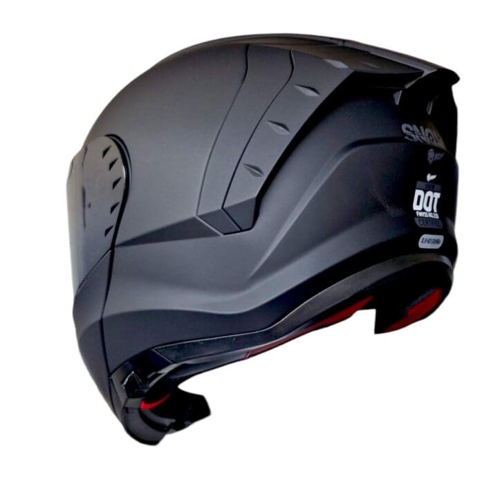 CASCO SNOW SOLIDO NEGRO MATE KOV - Imagen 3