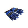 Guantes Medianos Motociclistas Azules Motodrive Original - Imagen 4