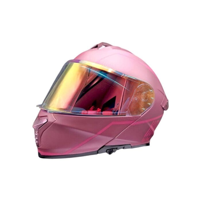 Kov Casco Thunder Waves Rosa M - Imagen 4