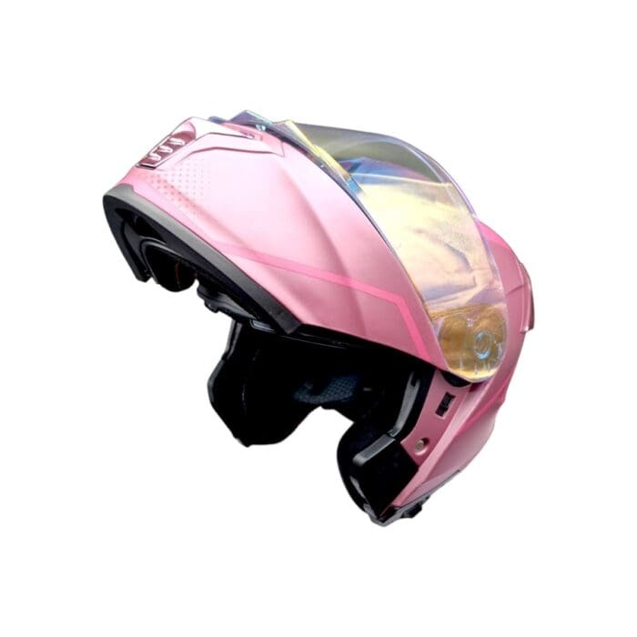 Kov Casco Thunder Waves Rosa M - Imagen 7