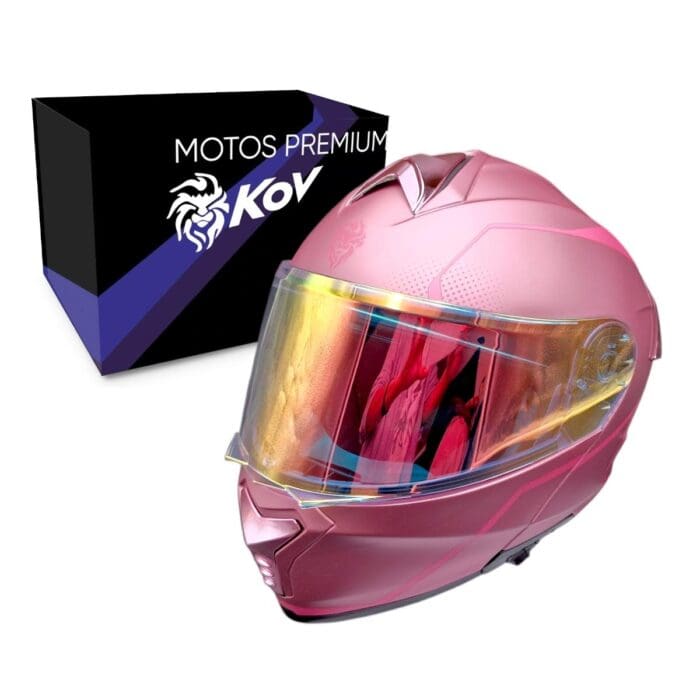 Kov Casco Thunder Waves Rosa M