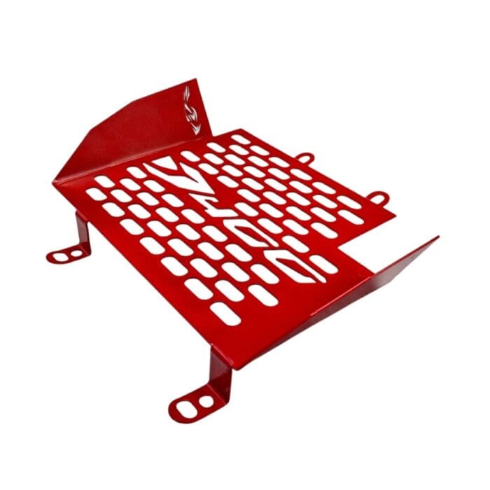 Protector Radiador Rojo Dominar 400 Motodrive Original - Imagen 4