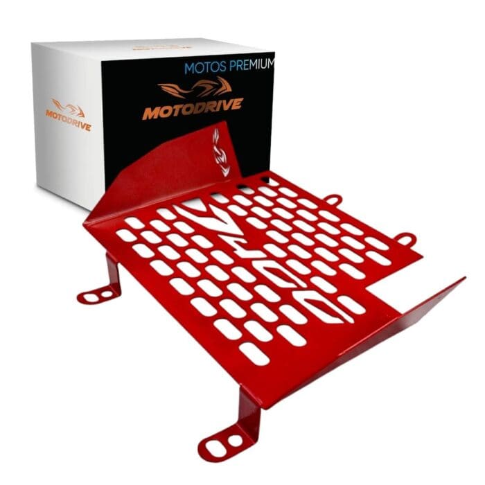 Protector Radiador Rojo Dominar 400 Motodrive Original