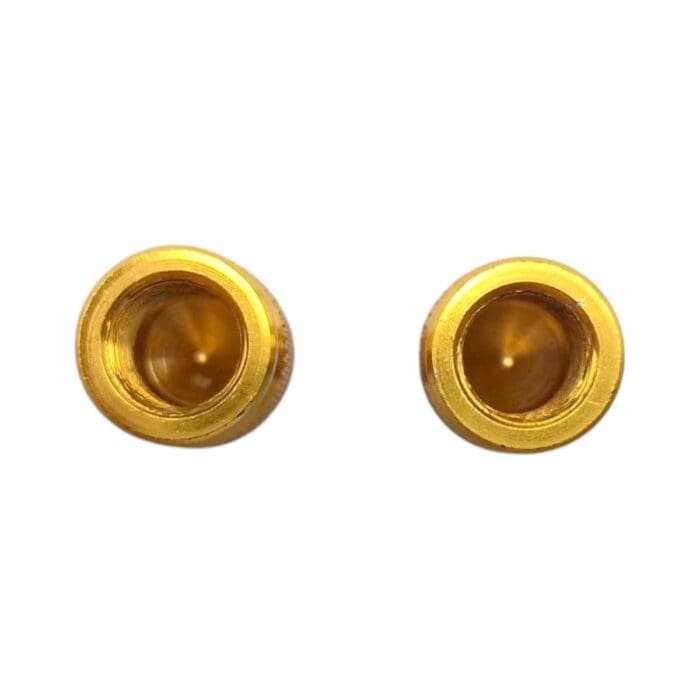 Tapón de válvula decorativo dorado Motocorp Original - Imagen 3