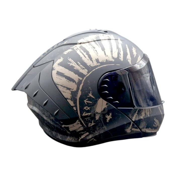 Casco Snow Gladiator Negro Mate Kov Original - Imagen 8
