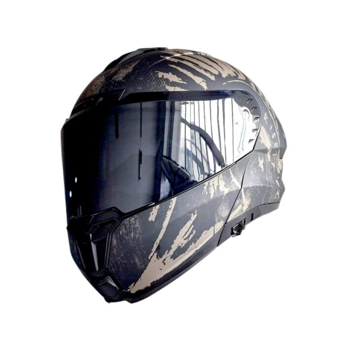 Casco Snow Gladiator Negro Mate Kov Original - Imagen 11