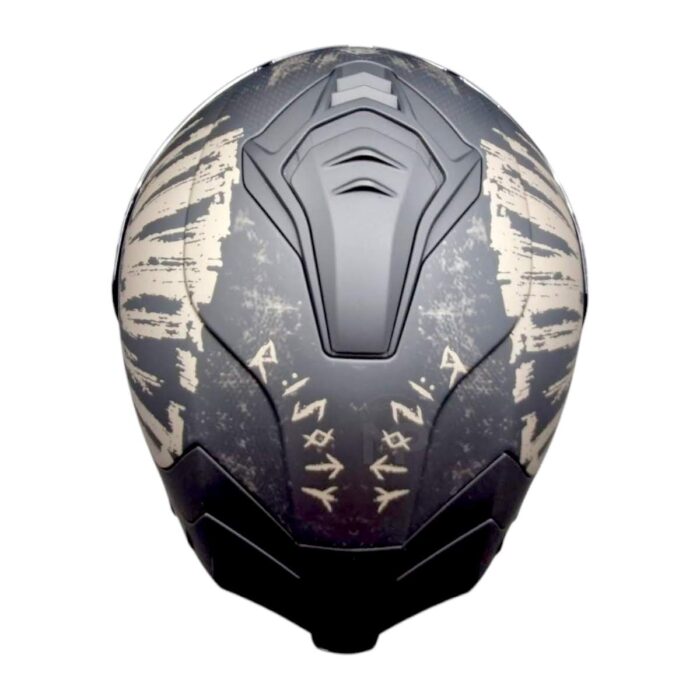 Casco Snow Gladiator Negro Mate Kov Original - Imagen 5