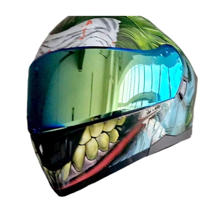 Dc Casco Zero Joker Verde Kov Original - Imagen 11