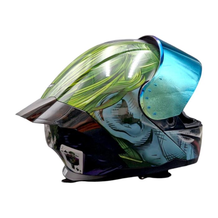 Dc Casco Zero Joker Verde Kov Original - Imagen 8