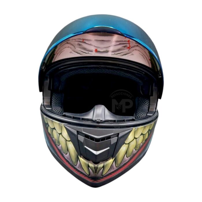 Dc Casco Zero Joker Verde Kov Original - Imagen 7