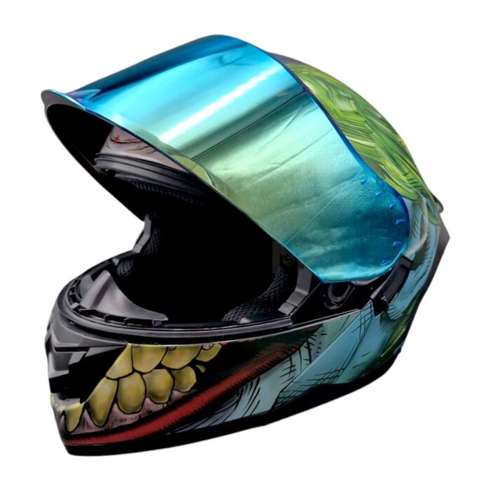 Dc Casco Zero Joker Verde Kov Original - Imagen 9